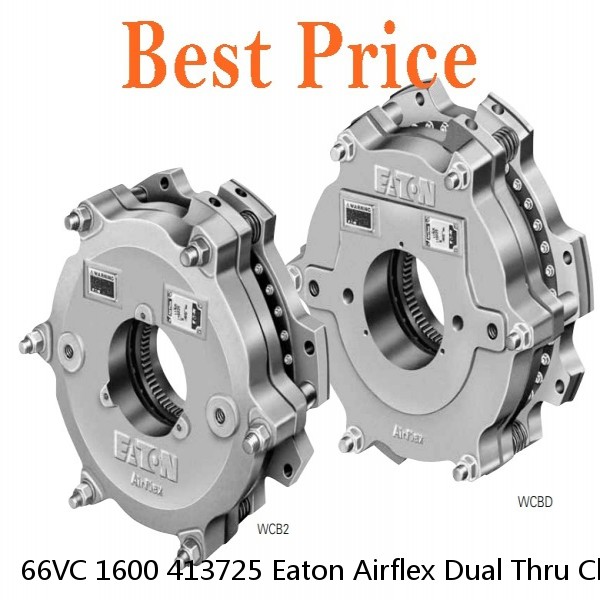 66VC 1600 413725 Eaton Airflex Dual Thru Clutches and Brakes